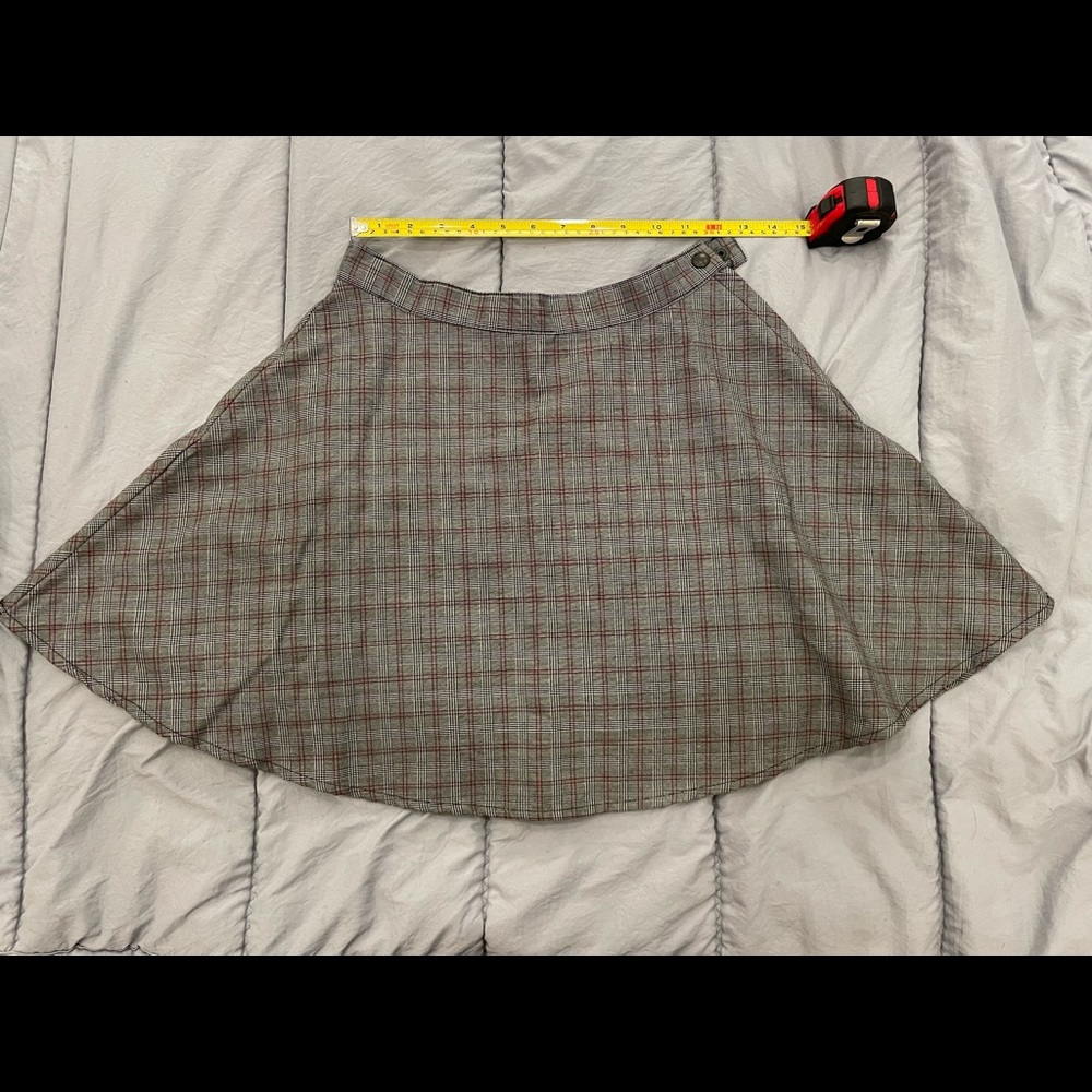 Plaid skirt